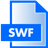SWF File Extension Icon 48x48 png